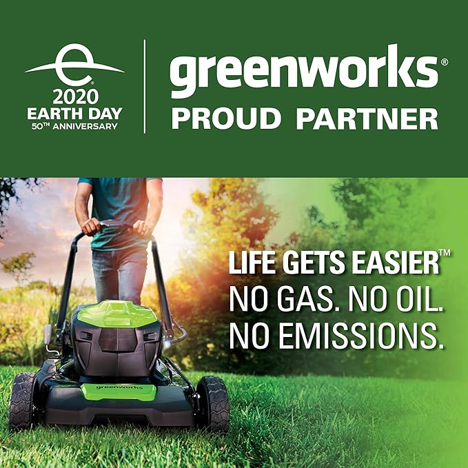 Greenworks 80V Brushless Cordless Yard Tool Combo Kit with 2.0Ah Battery & Rapid Charger ??16" Dual-Line String Trimmer and 500 CFM / 125 MPH Leaf Blower, Variable Speed, 4-Year Warranty