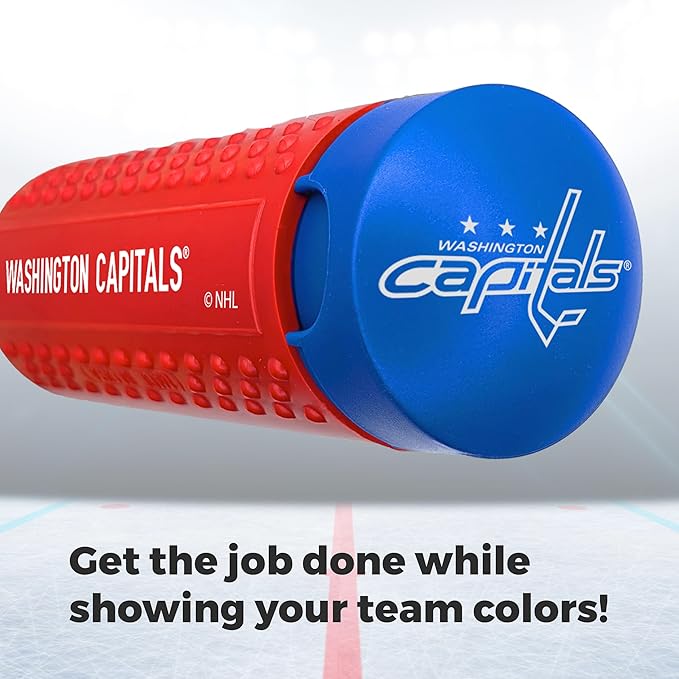 MEGAPRO짰 NHL짰 Team Edition Multi-bit Screwdriver | Officially Licensed NHL짰 Gear | Durable, Ergonomic, Pro-Grade Screwdriver (Washington Capitals짰)