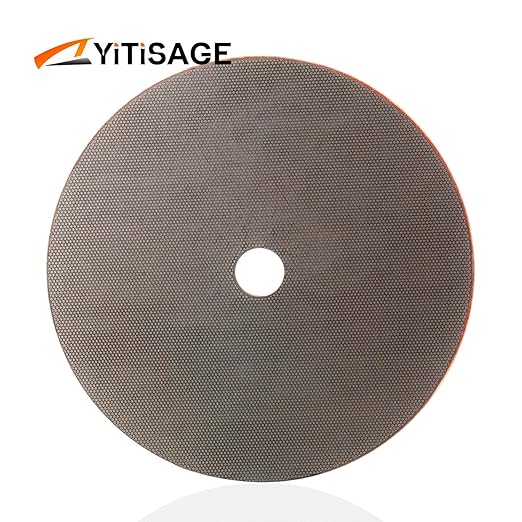 7 Inch Electroplated Diamond Grinding/Polishing Pads Sanding Granite Concrete Glass Metal Stone Grinding Disc(grit 400-1pc)