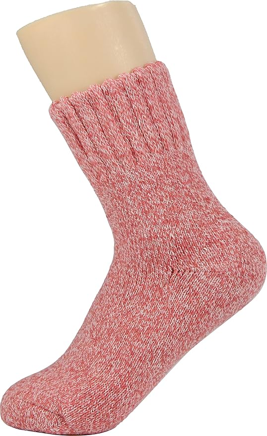 BomKinta Boot Socks for Women Winter Solid Thick Warm Socks Cozy Crew Socks Christmas Gift