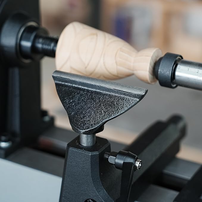 Integrated 4" Tool Rest with 5/8"(16mm) Post with Length 80mm for WoodTurning Lathes.