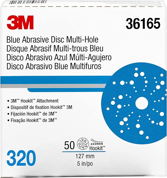 3M 36187 Roll Hookit Blue 2.75X13 80