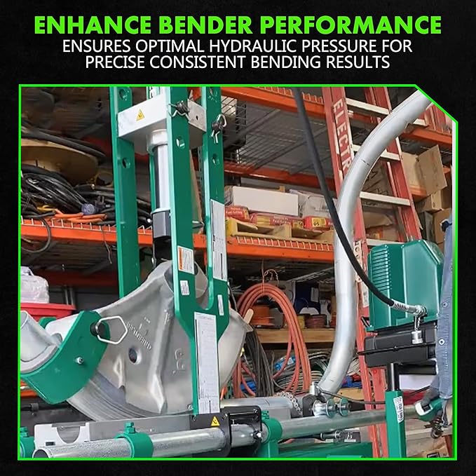 Staten Tools 27417 Cylinder Block for Greenlee 881 & 881CT Hydraulic Benders ??OEM Replacement, High-Strength Steel, Hydraulic Pressure Control