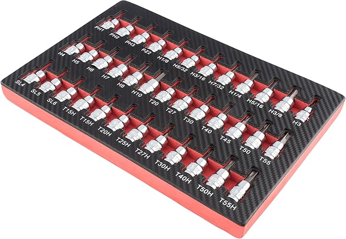 Sunex 9737 37 Pc. 3/8" Drive Bit Socket Set