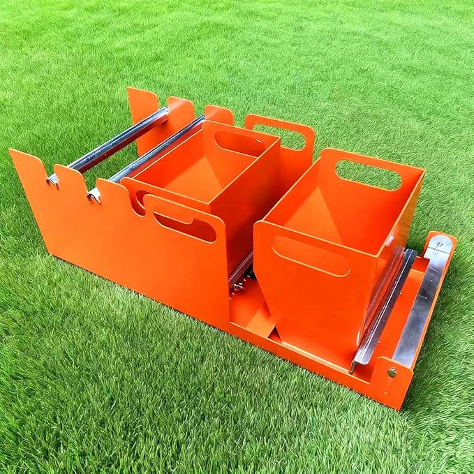 Artificial Turf Installation Tool Glue Applicator Glue Spreader for Spreading Glue on Turf Seam Tape (orange)