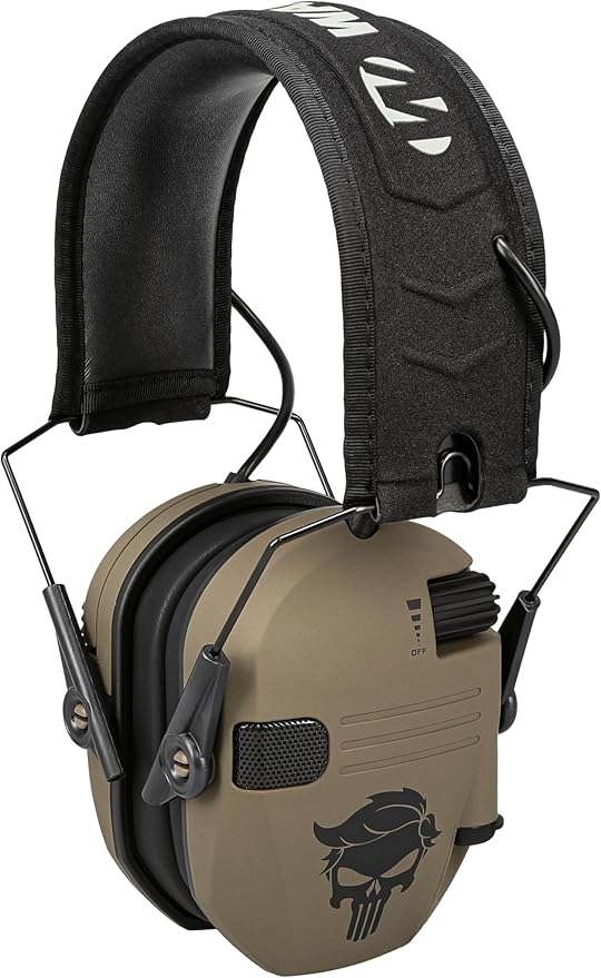 Walker's Razor Slim Ultra Low Profile Compact Design Adjustable Range Shooting Hunting Hearing Protection Electronic Earmuffs