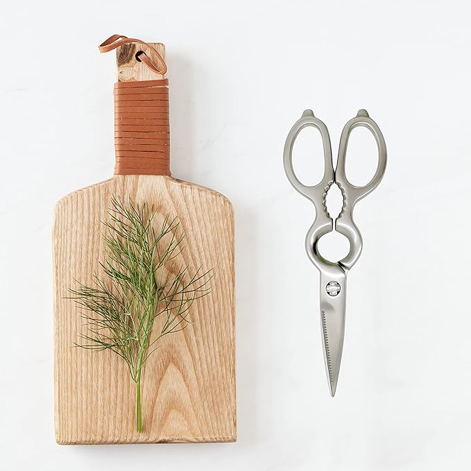 Kitchen Shears - MATTSTONE HILL Kitchen Scissors, Heavy Duty Kitchen Shears, Poultry Shears, All Purpose Stainless Steel Utility Scissors