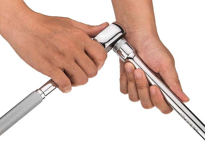 ARES 70243-3-Piece 1/4-Inch Drive Socket Extension Set - Includes 2-Inch, 4-Inch and 6-Inch Extensions - Premium Chrome Vanadium Steel with Mirror Finish