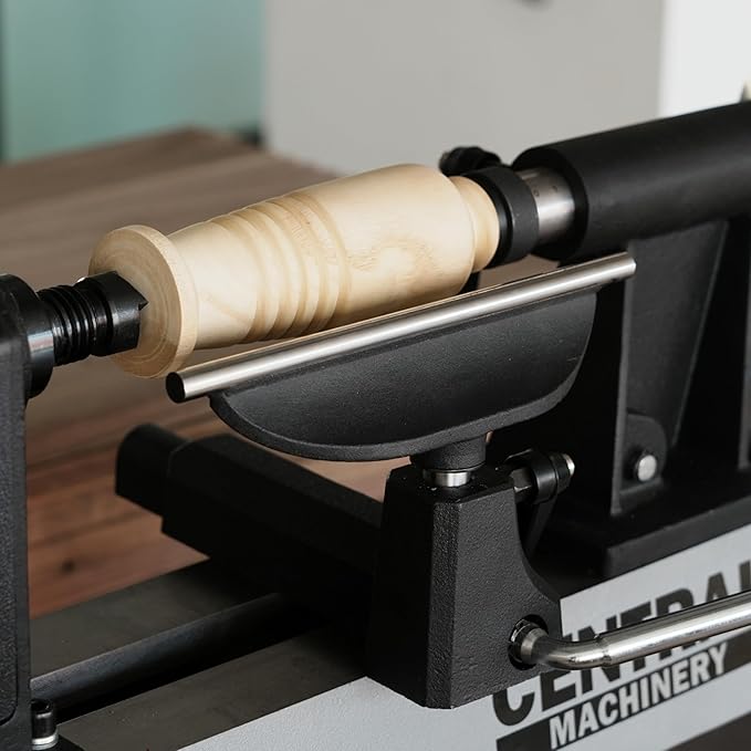 8" Tool Rest with 5/8" Diameter 82mm Length Post, Woodlathe Heavy Duty Round Bar Straight.