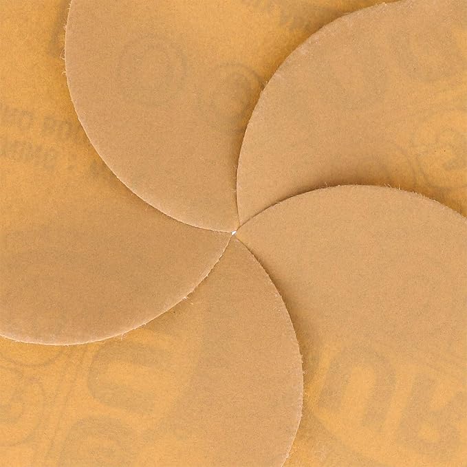 Dura-Gold Premium 2" Gold Hook & Loop Sanding Discs - 600 Grit (Box of 30) - High-Performance Extra Coarse Cut Abrasive Sandpaper Discs - for DA Sanders Drill, Sand Automotive Paint, Woodworking Wood