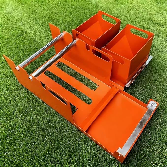 Artificial Turf Installation Tool Glue Applicator Glue Spreader for Spreading Glue on Turf Seam Tape (orange)