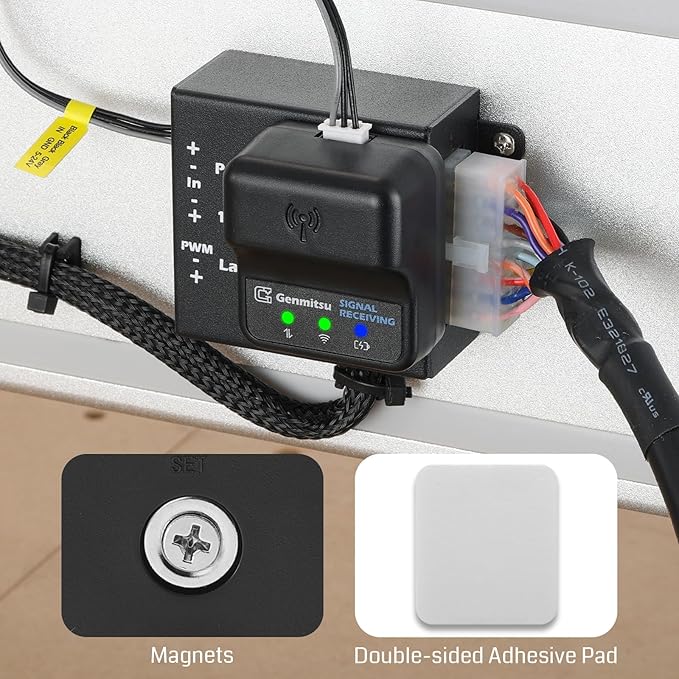 Genmitsu Wireless Z-Axis Probe Tool Setter for CNC Router Machine, Tool Setting Touch Probe with 3-Pin Cable DC 5??4V, 0.02mm Accuracy, GRBL & Mach3 & Genmitsu APP Compatible