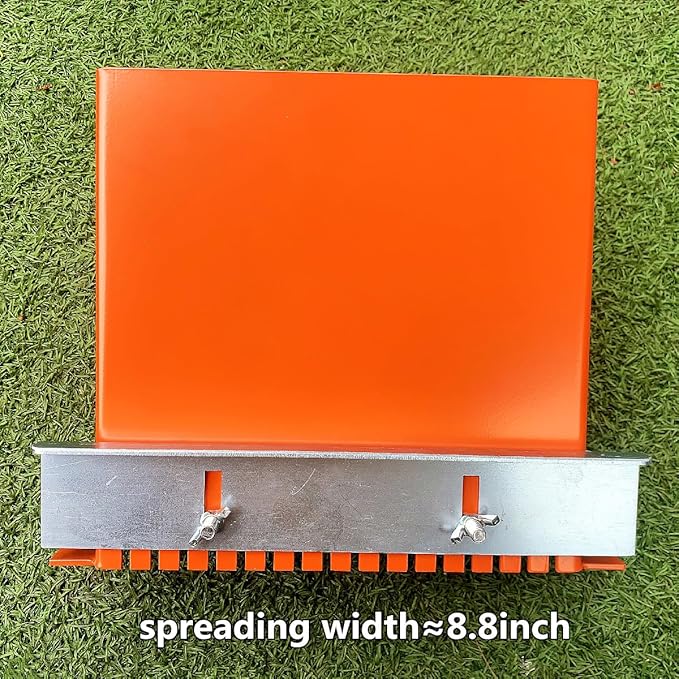 Artificial Turf Installation Tool Glue Applicator Glue Spreader for Spreading Glue on Turf Seam Tape (orange)