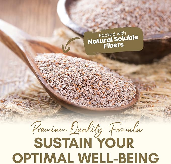 Organic Psyllium Husk Capsules 750 mg, Natural Fiber Supplement for Gut Health* - Alternative to Psyllium Husk Powder, Zealthy Life, 250 Capsules - Pack of 2