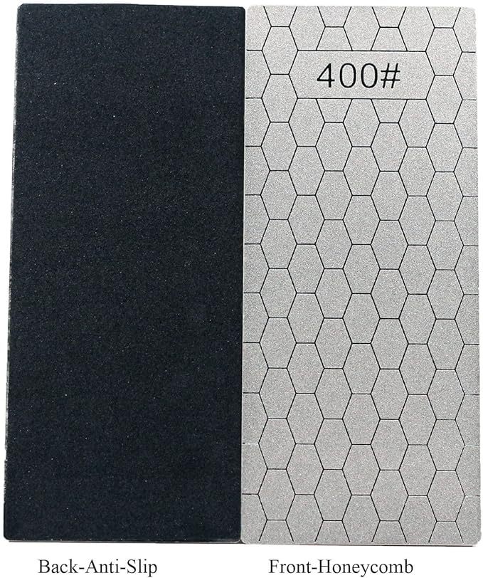 4 Pieces Diamond Sharpening Stone Set,Diamond Lapping Plate Coarse/Medium/Fine Grit Sharpener,400/600/1000/1200 Grit