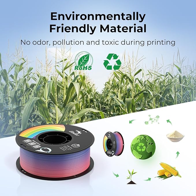 Creality Ender PLA Filament for 3D Printers 1kg Spool (2.2lbs) Accuracy +/- 0.02mm 3D Printer Filament (018-grey Pla+)