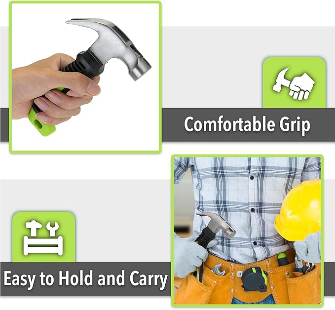 Mr. Pen- Nail Hammer, 8oz, Hammers Tools, Small Hammer for Women