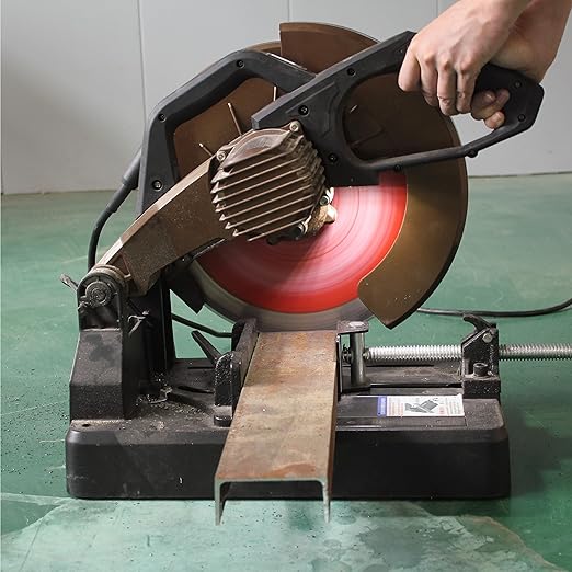 Dia 9"(230mm) 48-Tooth Arbor 1" Metal Cutting Circular Saw Blade, for Steel and Stainless Steel,The Cutting Head uses a Special Anti-Heat Sticking Coating,FMB 9 inch 48-Tooth 1" -TA
