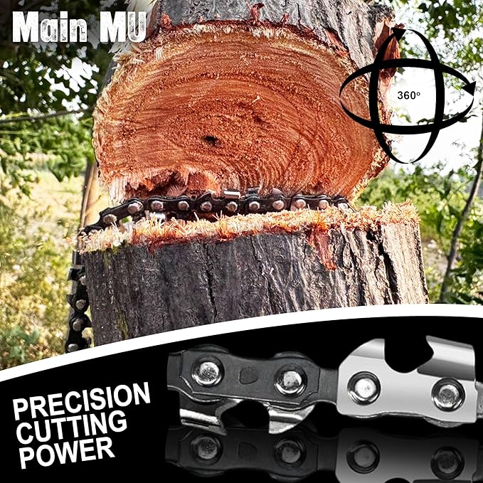 55 Inch High Limb Rope Saw – Dual Sided Pocket Chainsaw with 70 Sharp Teeth 360° – Rope Tree Saw High Limb Tool with Storage Box for Outdoor Adventures