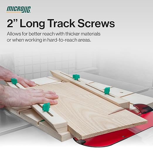MICROJIG Matchfit Dovetail Hardware Variety Pack 2.0, Woodworking Track System Routing Tools, DV-HK4.5K2-VP