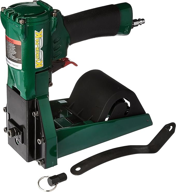 Klinch-Pak KP-GR1, Pneumatic Roll GR1 1-1/4" Crown Stapler Accepts K-GR1 Series 5/8" to 3/4" Staples, Ideal for Folding Boxes, Complete Overlap and More