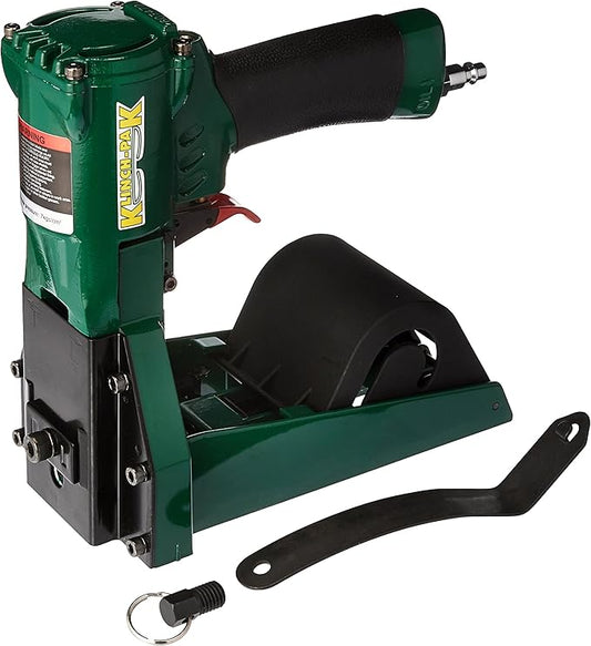 Klinch-Pak KP-GR1, Pneumatic Roll GR1 1-1/4" Crown Stapler Accepts K-GR1 Series 5/8" to 3/4" Staples, Ideal for Folding Boxes, Complete Overlap and More