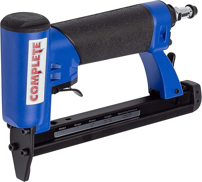 Complete C-8016S ProGrade Upholstery Stapler 20 Gauge for 1/2 Inch Crown 80 Series Staples, Staple Range of 5/32" to 5/8 ", Ideal for Upholstery, Furniture Assembly, Cabinets, Molding