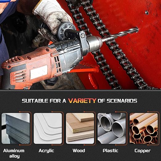 Drill Bit, 9/64" Cutting Diameter, 4341 HSS Jobber Bits TiN Coated 135° Cutting Angle - (Applications: for Drilling Soft Metal Plastic Wood), 10-Pieces