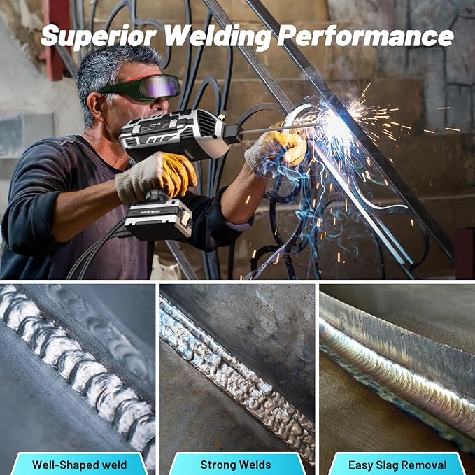 E6013 Welding Rods 3/32'': 14'' Low-Carbon Steel Welding Electrodes for Light Metal Fabrication and Home Repairs with Easy Arc Start and Minimal Spatter, AC/DC Compatible