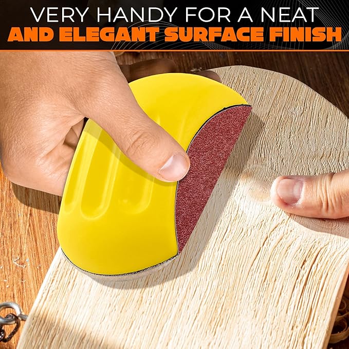 2Pcs Mouse Sanding Blocks for Wood - Mouse Sander Block Auto Body Tools Hand Woodworking Tool Sanding Pads Craftsmen Hand Tools - Autobody Sanding Block for Crafts Woodworking Tools Wood Sander Pads