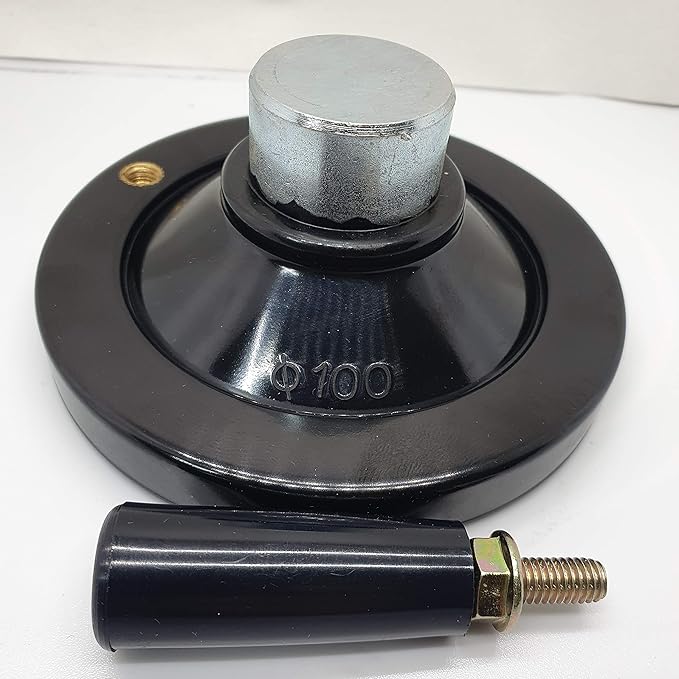 4" Premium Handwheel with Revolving Knob Grip After Processing by The User, it is Used for Machine Tools Such as milling, Lathe, and Drill Press.