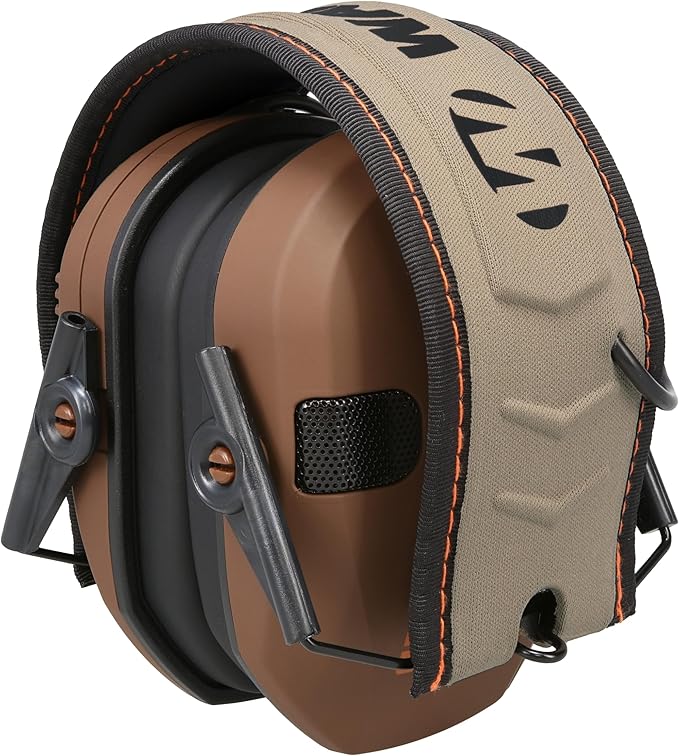 Walker's Razor Slim Ultra Low Profile Compact Design Adjustable Range Shooting Hunting Hearing Protection Electronic Earmuffs
