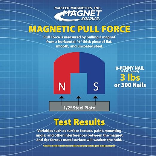 Master Magnetics Magnetic Floor Sweeper with Release - Heavy Duty Push-Type, 14" Sweeping Width, 1 Each, MFSM14RX