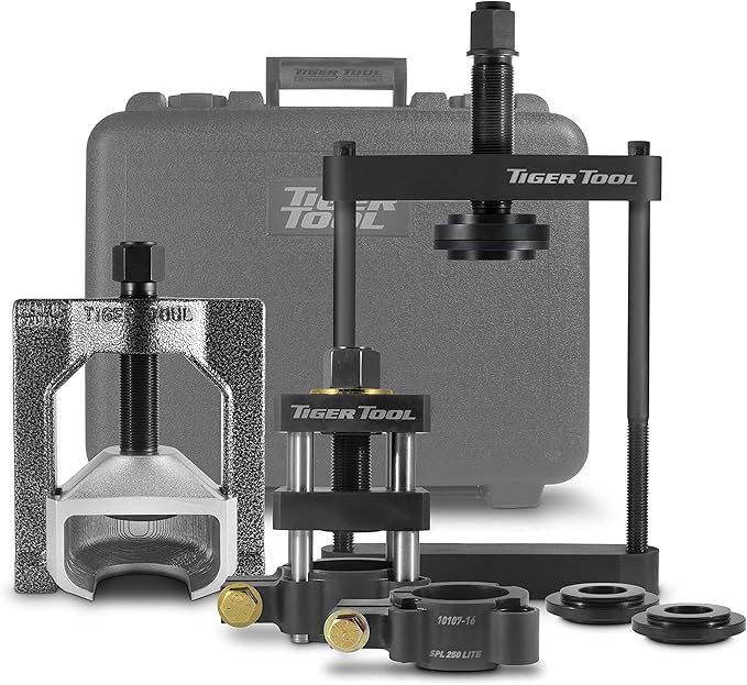 Tiger Tool Severe Heavy Duty Removal & Installation U-Joint Service Kit for Commercial Vehicles, for use with Class 6 ??8 Transportation Trucks & Equipment, 20160