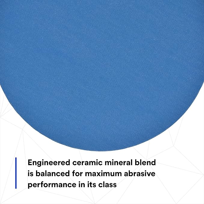 3M Stikit Blue Abrasive Disc Roll, 36210, No Hole, 6 in, 320+ Grade, Pack of 100, Automotive Sanding Discs for Coating Removal, Body Repair, Auto Sanding, Primer Sanding