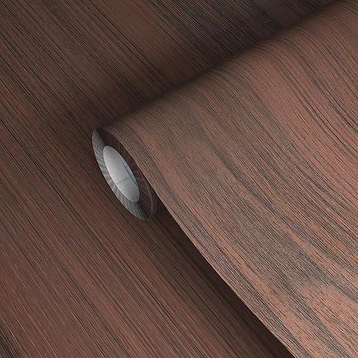 GSCIT Club Wood Grain Repair Tape, 24 inch X 25ft Self Adhesive Red Walnut Grain Repair Patch for Tables, Chairs, Baseboards, Doors, Windows, Floors, Handicraft DIY.