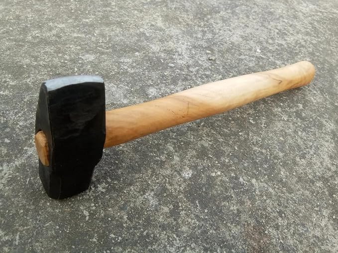 Dog Head Hammer Custom 2.5 lbs Blacksmith Forging Tools Dog head Gift Mallet Claw Forged and Viking, Blacksmith Hammer Christmas Aniversary Gift Item,