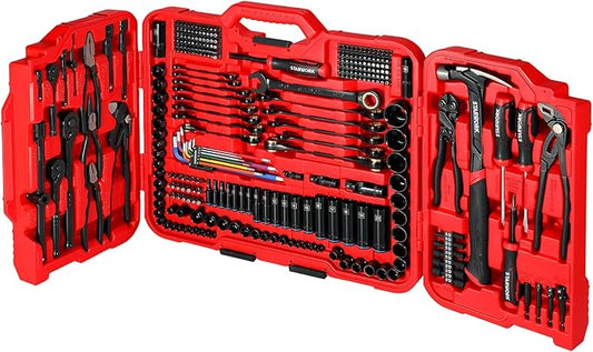 STARWORK TRUE MECHANIC 306-Piece Mechanics Tool Set and Socket Set, Comprehensive Tool Kit, Automotive Repair Tool Set, ?륯liers Wrench?? Professional