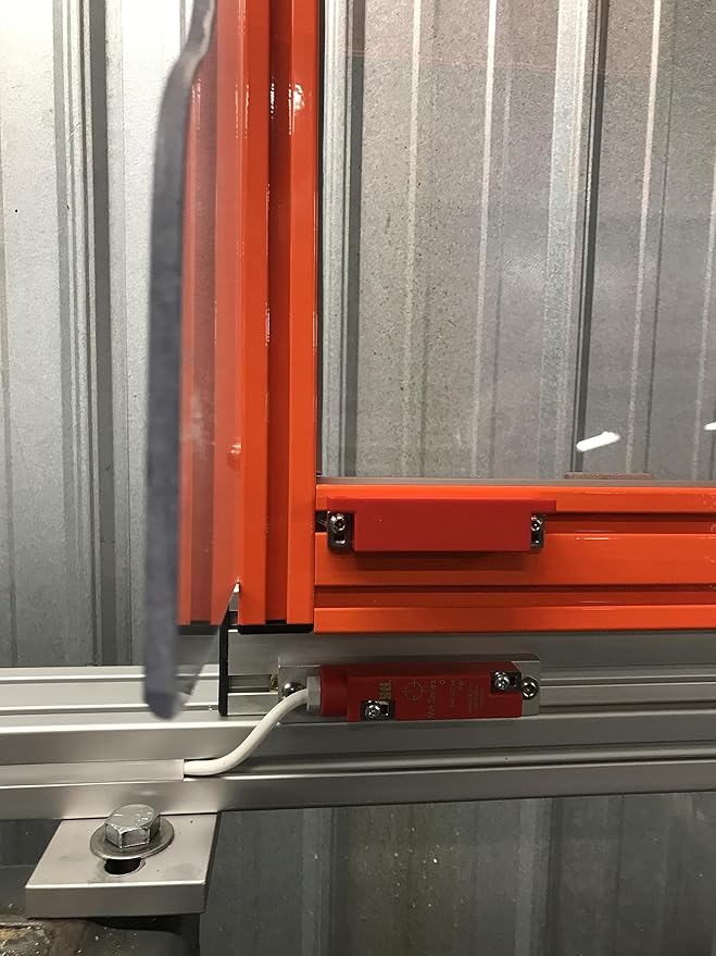 Lathe Safety Guard. 12 inch Wide, fits up to 12" Lathe Chuck diameters. Interlocked Model Part# LG-TR3-12-SK1 by ATS Machine Safety Solutions