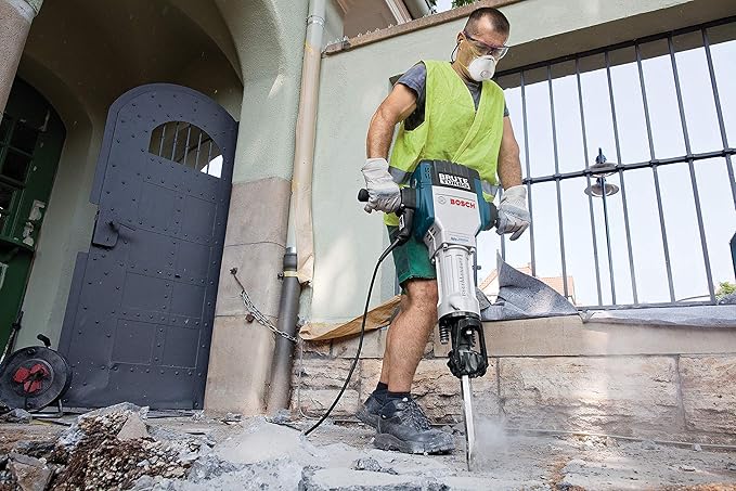 BOSCH BH2770VCD 120-Volt 1-1/8 Hex Breaker Hammer Brute Turbo Deluxe Kit with Deluxe Cart