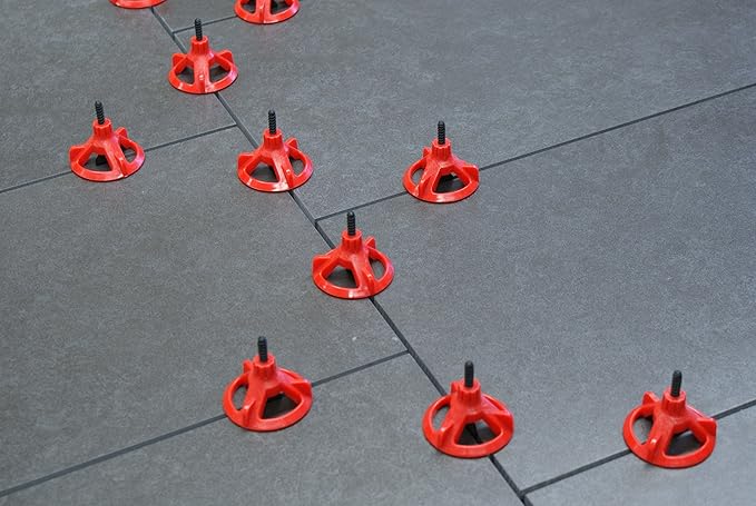 RTC Products Spin Doctor Tile Leveling System 1/8" Baseplates 250Pc