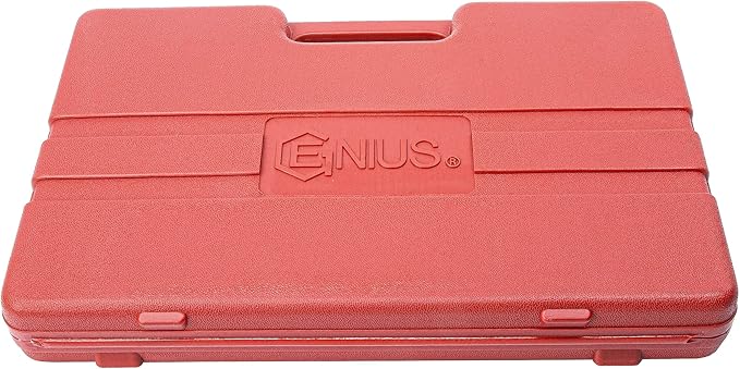 Genius Tools GS-424MA 24 Piece 1/2" Dr. Metric Hand Socket Set