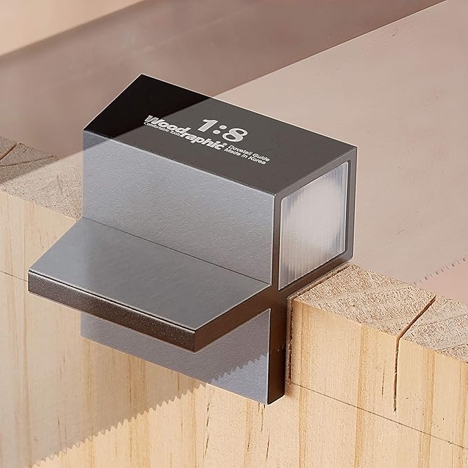 Dovetail Saw Guide Set ??1:6 & 1:8 Magnetic CNC Layout Tool for Precise Hand-Cut Woodworking Joints ??Joinery Angle Marker for Soft & Hard Wood Applications
