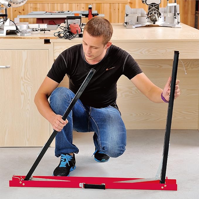 TOMAX Portable Folding Sawhorse Heavy Duty 275lb Weight Capacity Each Twin Pack