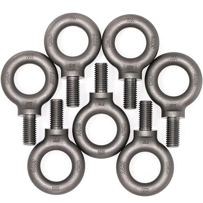 Box of 7 Pcs Lifting Shoulder Eye Bolts 5/8"-11 X 1-1/4"