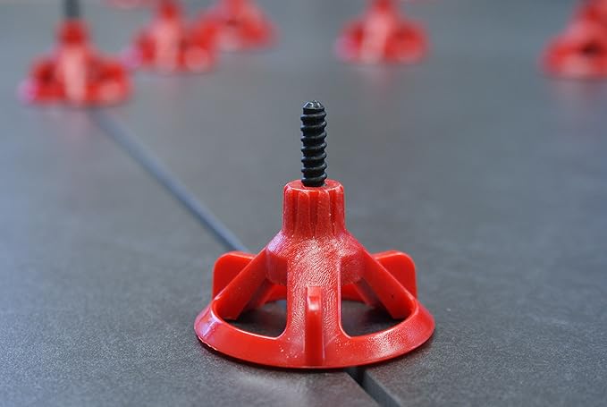 RTC Products Spin Doctor Tile Leveling System 1/8" Baseplates 250Pc