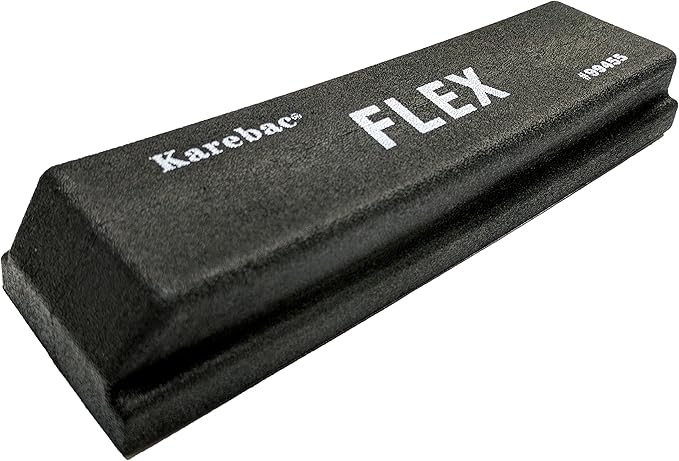 Karebac 99455 Flex-Block Sanding Block for Hook & Loop Abrasives, 2-3/4" Width by 10" Length