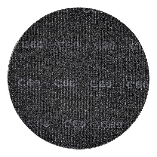 9??Sanding Screen Discs, Black Silicon Carbide Mesh Floor Sanding Screen for Wood Floors, Epoxy Maintenance, 60 Grit, 10-Pack