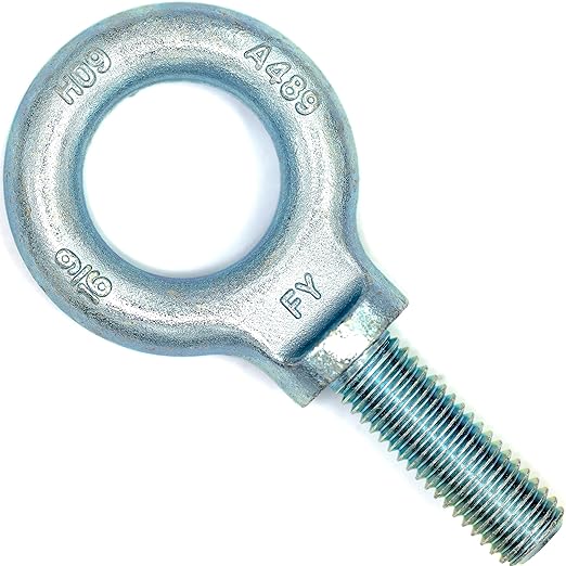 Lifting Shoulder Eye Bolt 9/16"-12 X 1-5/8" |Blue Bright Zinc Plated
