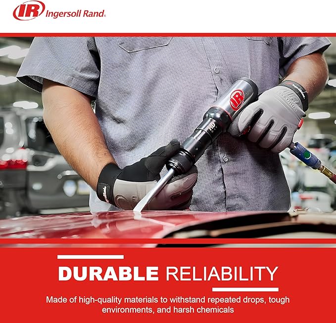 Ingersoll Rand 135MAX Vibration Reduced Heavy Duty Quick Change Air Hammer, 2600 BPM, 3" Stroke, Round Shank
